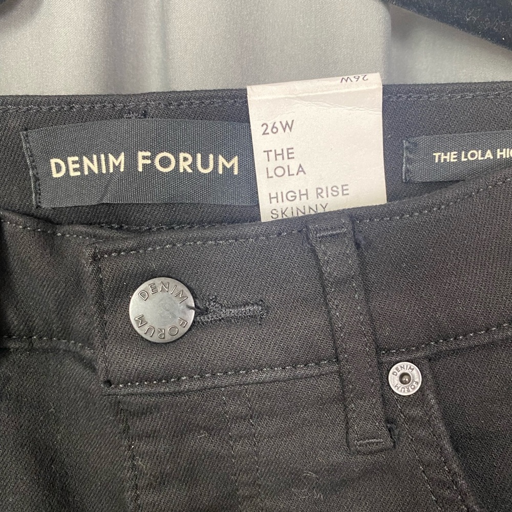 Denim Forum Lola High Rise Skinny